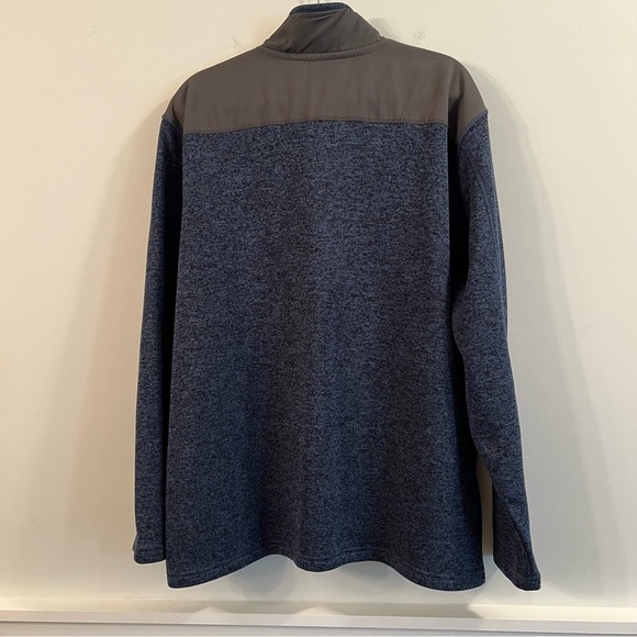 Men’s Eddie Bauer blue quarter zip pullover sweater size 2XL - Picture 5 of 5